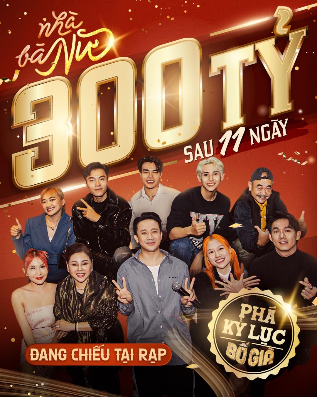 Nhà Bà Nữ của Trấn Thành đã cán mốc 300 tỷ doanh thu - một con số cho thấy độ hot khủng khiếp