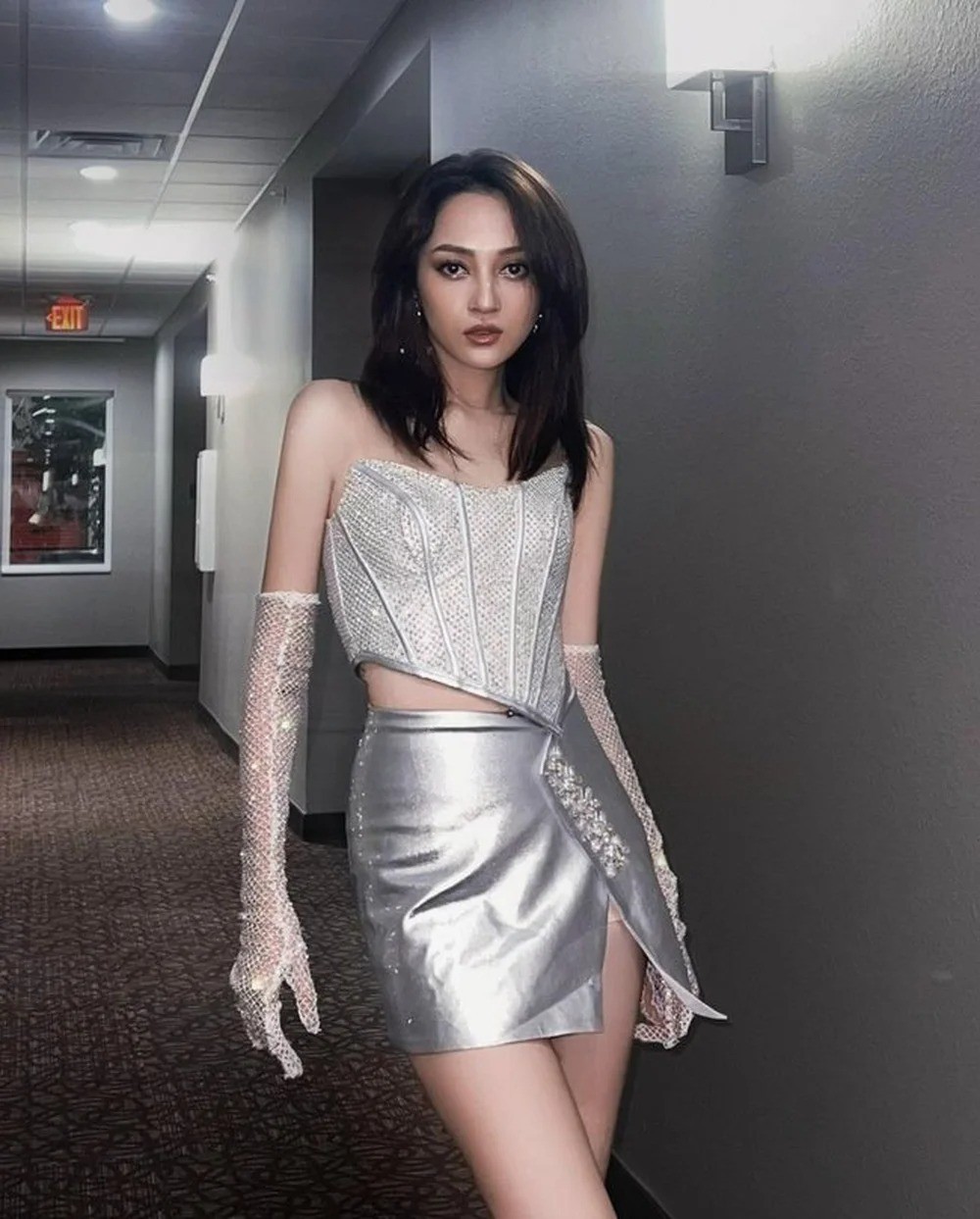 Giữa lúc cư dân mạng đang bàn tán xôn xao, Bảo Anh vẫn nhất quyết giữ im lặng.