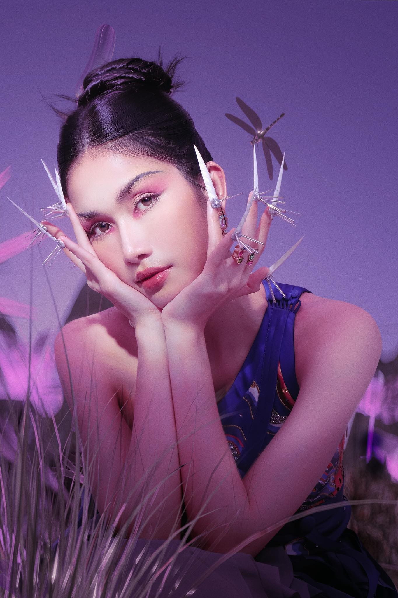 Nhan sắc xinh đẹp tựa nàng thơ của Phương Anh