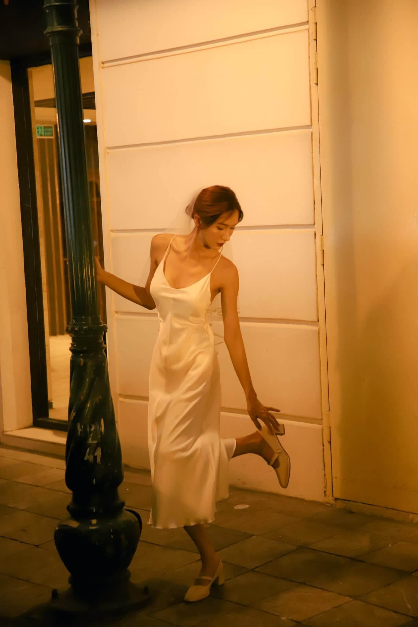 Vóc dáng mảnh mai khiến nhiều người ghen tị