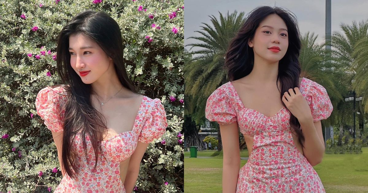 Gần đây nhất, Huỳnh Thị Thanh Thủy - Phương Nhi đụng hàng váy áo. Cả hai có màn đọ sắc bất phân thắng bại