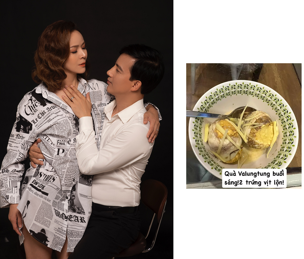 Diễm Hương nhận được món quà vô cùng thiết thực