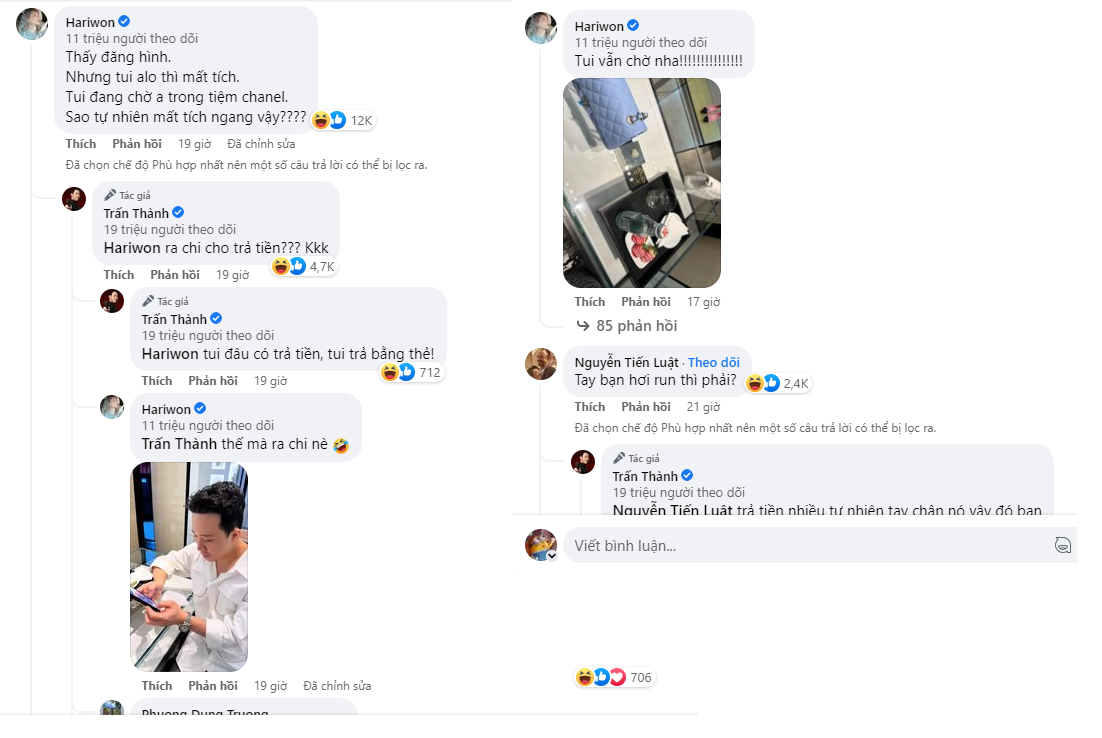 Trấn Thành nuông chiều Hari Won hết mực