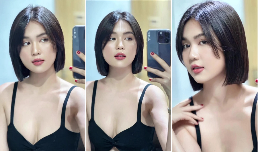 Nhan sắc Ngọc Trinh bên kiểu tóc mới nhận cơn mưa lời khen từ cư dân mạng