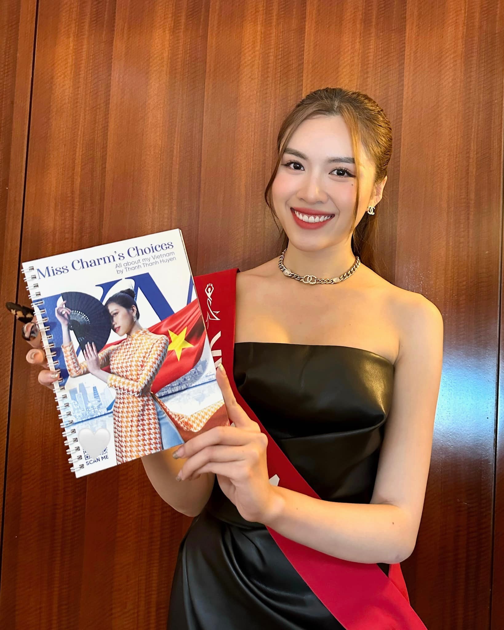 Thanh Thanh Huyền cảm thấy hạnh phúc khi đã hoàn thành hành trình tại Miss Charm 2023