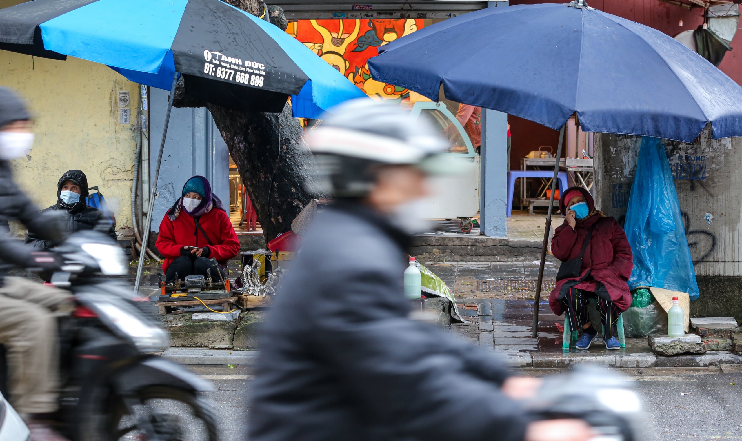 Miền Bắc đón không khí lạnh tăng cường, trời tiếp tục rét kèm mưa dông