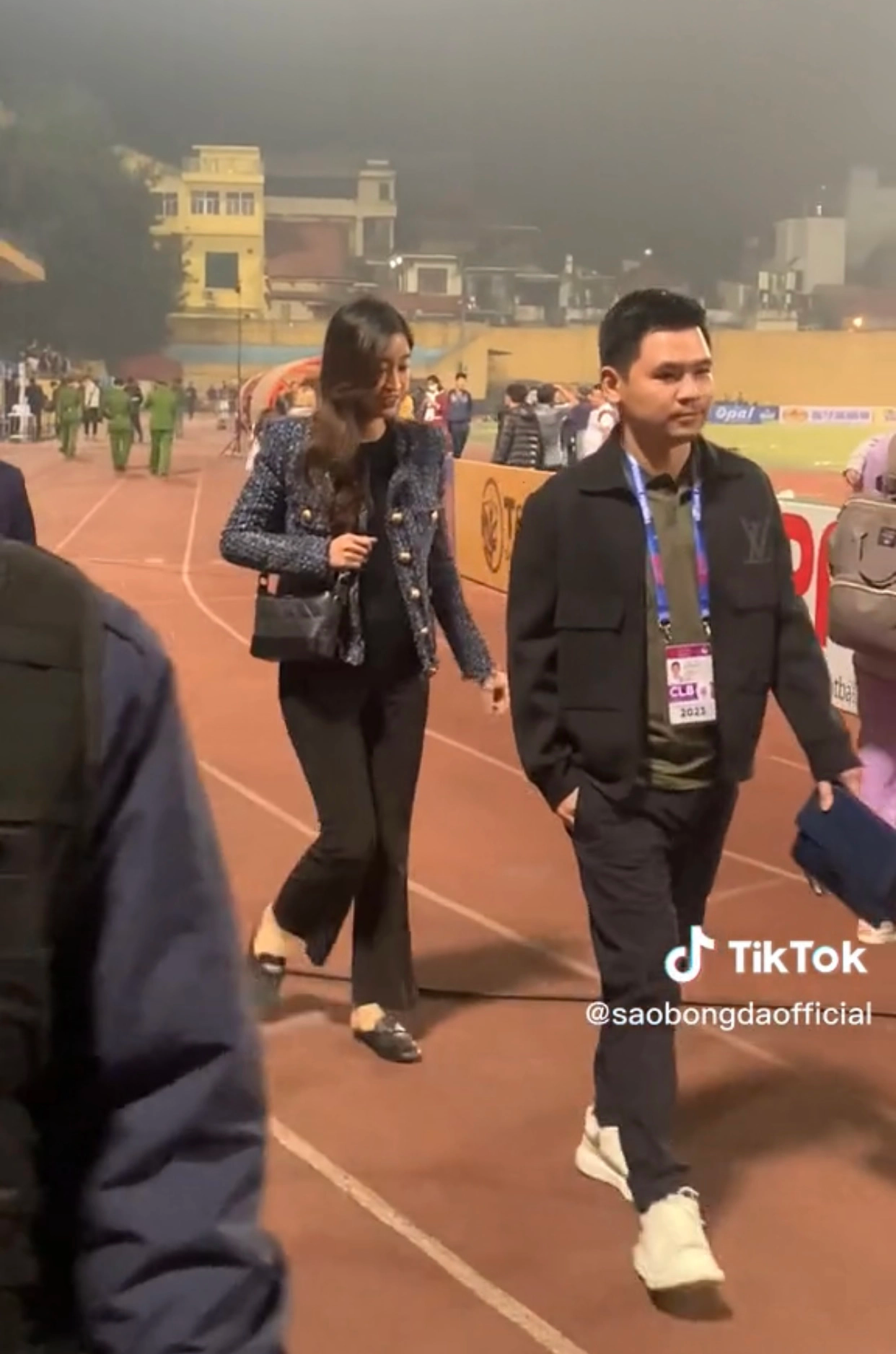 Đỗ Mỹ Linh và Đỗ Vinh Quang không nắm tay nhau