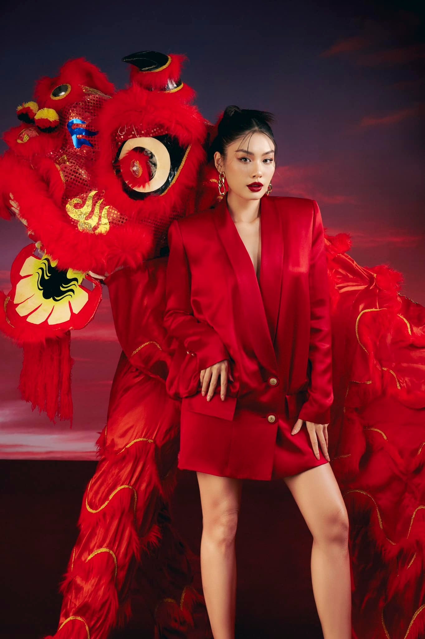 Thảo Nhi Lê vướng nghi vấn mất quyền tham dự Miss Universe 2023. Ảnh: FBNV