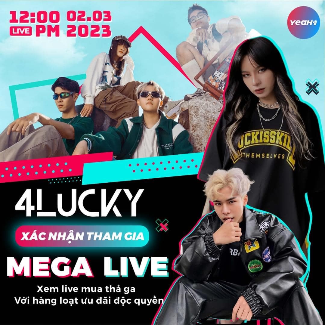 Mega Livestream với sự xuất hiện của những thương hiệu đình đám Mega Livestream với sự xuất hiện của những thương hiệu đình đám