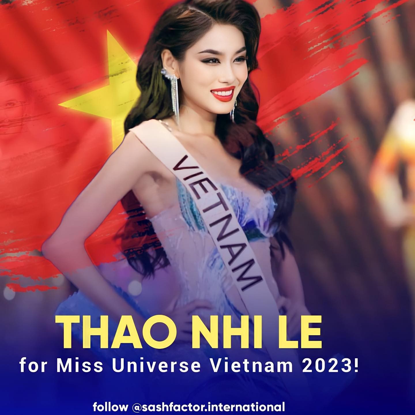 Sash Factor lên tiếng ủng hộ Thảo Nhi Lê