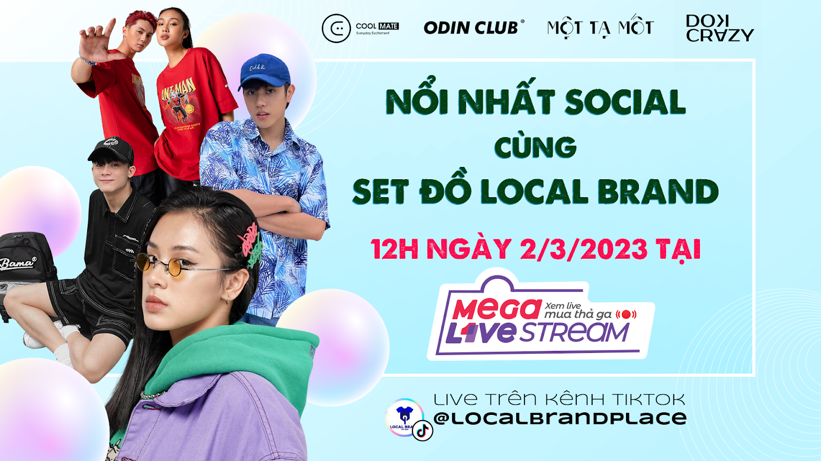 Đừng quên săn lùng những món đồ ưng ý trong buổi livestream hoành tráng nhất Việt Nam này nhé.