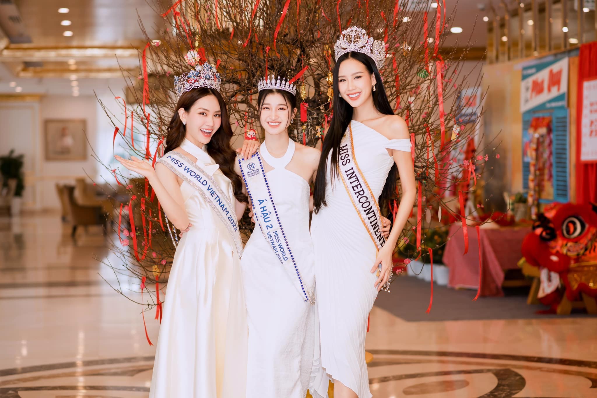 Top 3 Hoa hậu Thế giới Việt Nam 2022 có dịp hội ngộ sau 6 tháng đăng quang