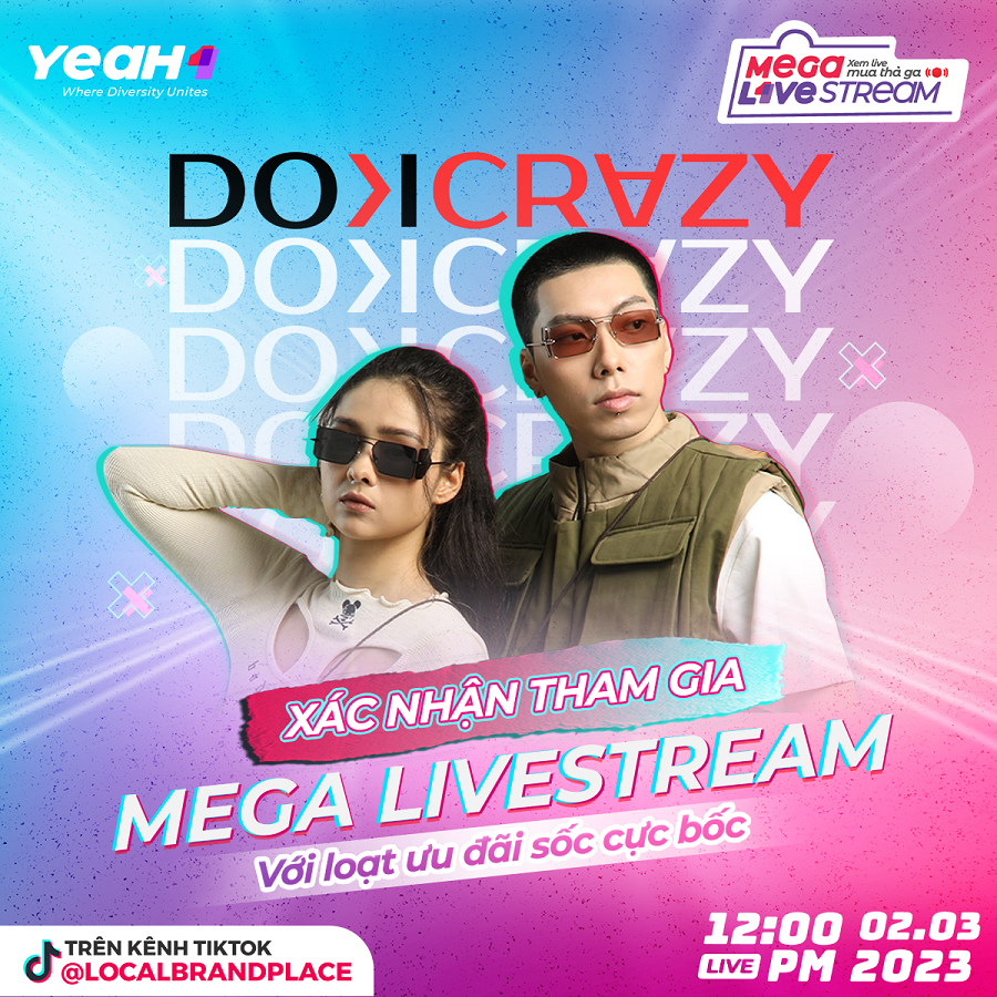 Dokcrazy sẽ khiến bạn phát cuồng đợt sale hấp dẫn lần này.