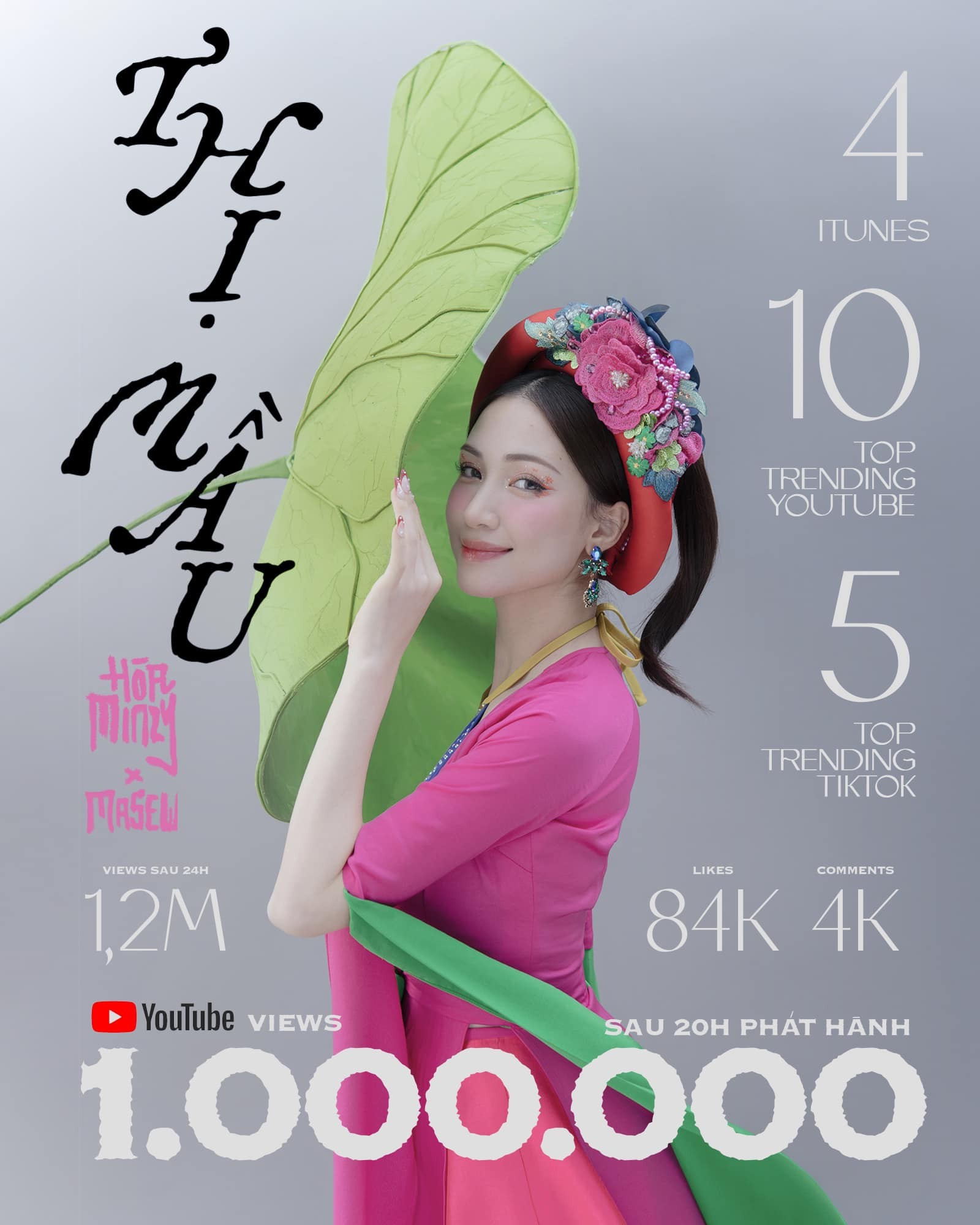 Thành công của Thị Mầu là 'trái ngọt' cho Hòa Minzy