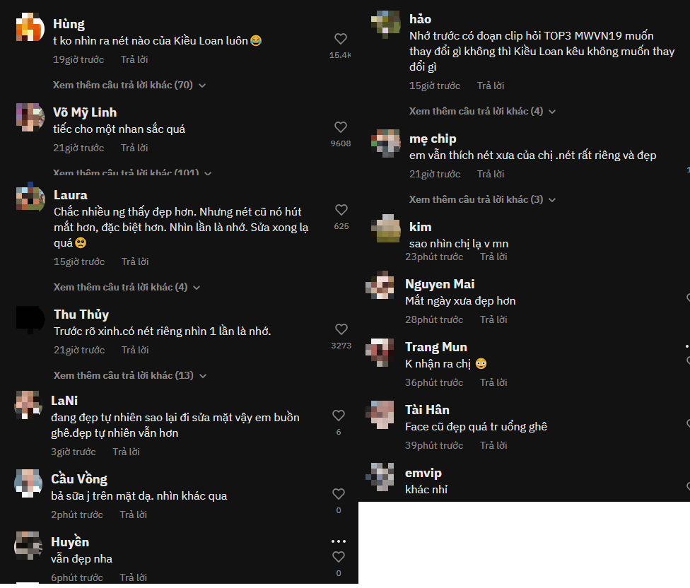 CDM tiếc nuối cho ngoại hình hiện tại của Kiều Loan