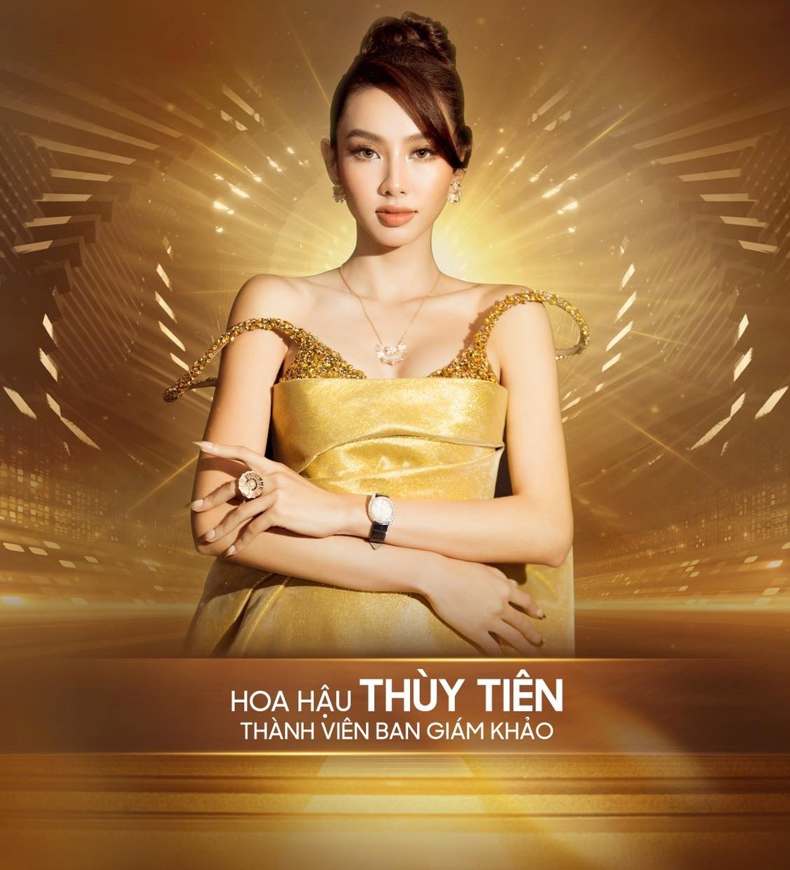 Thùy Tiên trở thành ban giám khảo của Miss Grand VietNam 2023 2