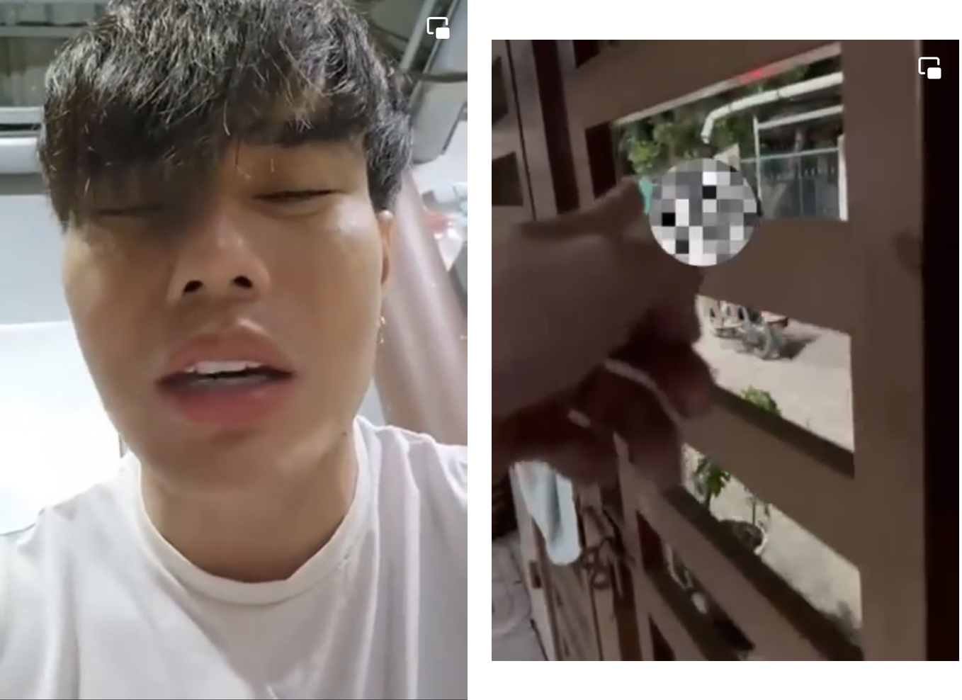 Lê Dương Bảo Lâm bức xúc cảnh cáo đối tượng kém văn minh. Ảnh: Chụp màn hình