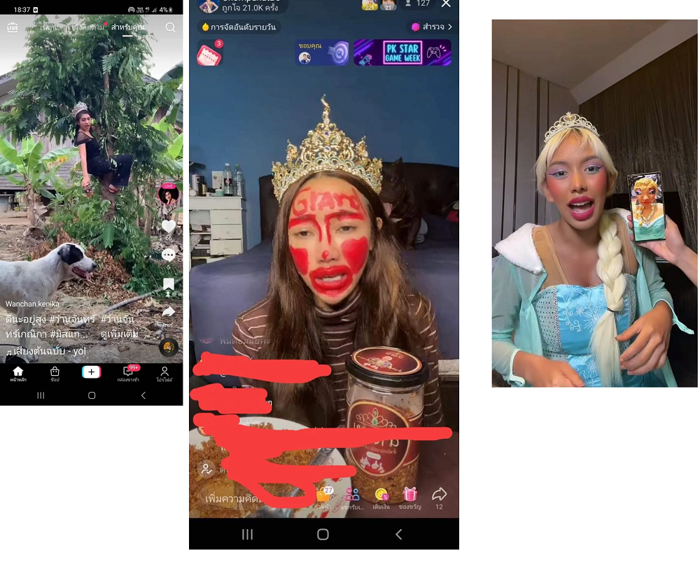 Các nàng hậu không ngại vẽ vời lên mặt, tấu hài, leo lên cây...