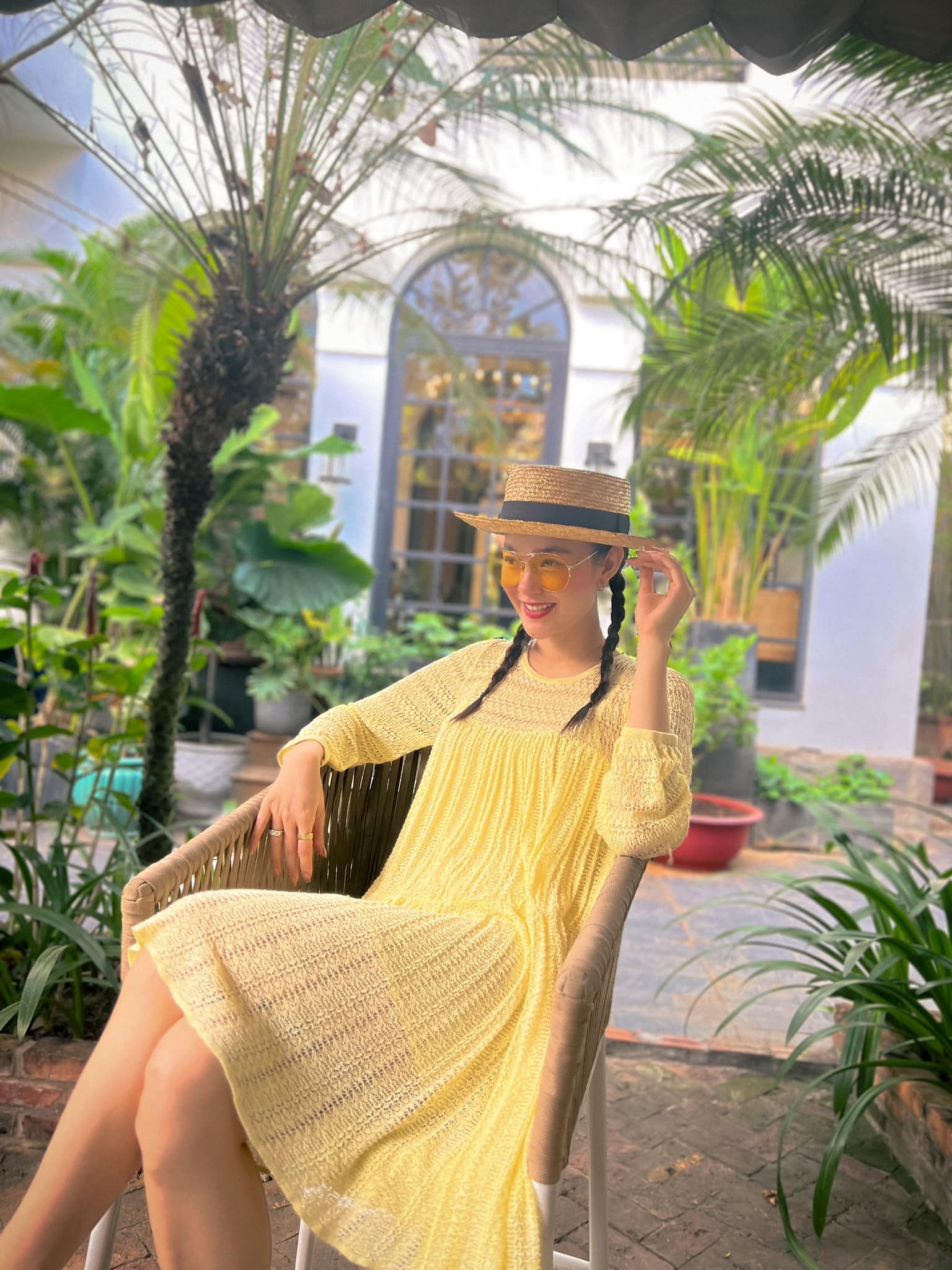 Minh Hằng luôn tìm cách cân bằng thời gian để chăm sóc gia đình