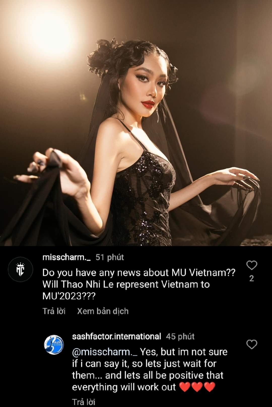 Chuyên trang sắc đẹp nói gì về suất thi Miss Universe 2023 của Thảo Nhi Lê? 3 Chuyên trang sắc đẹp nói gì về suất thi Miss Universe 2023 của Thảo Nhi Lê? 3