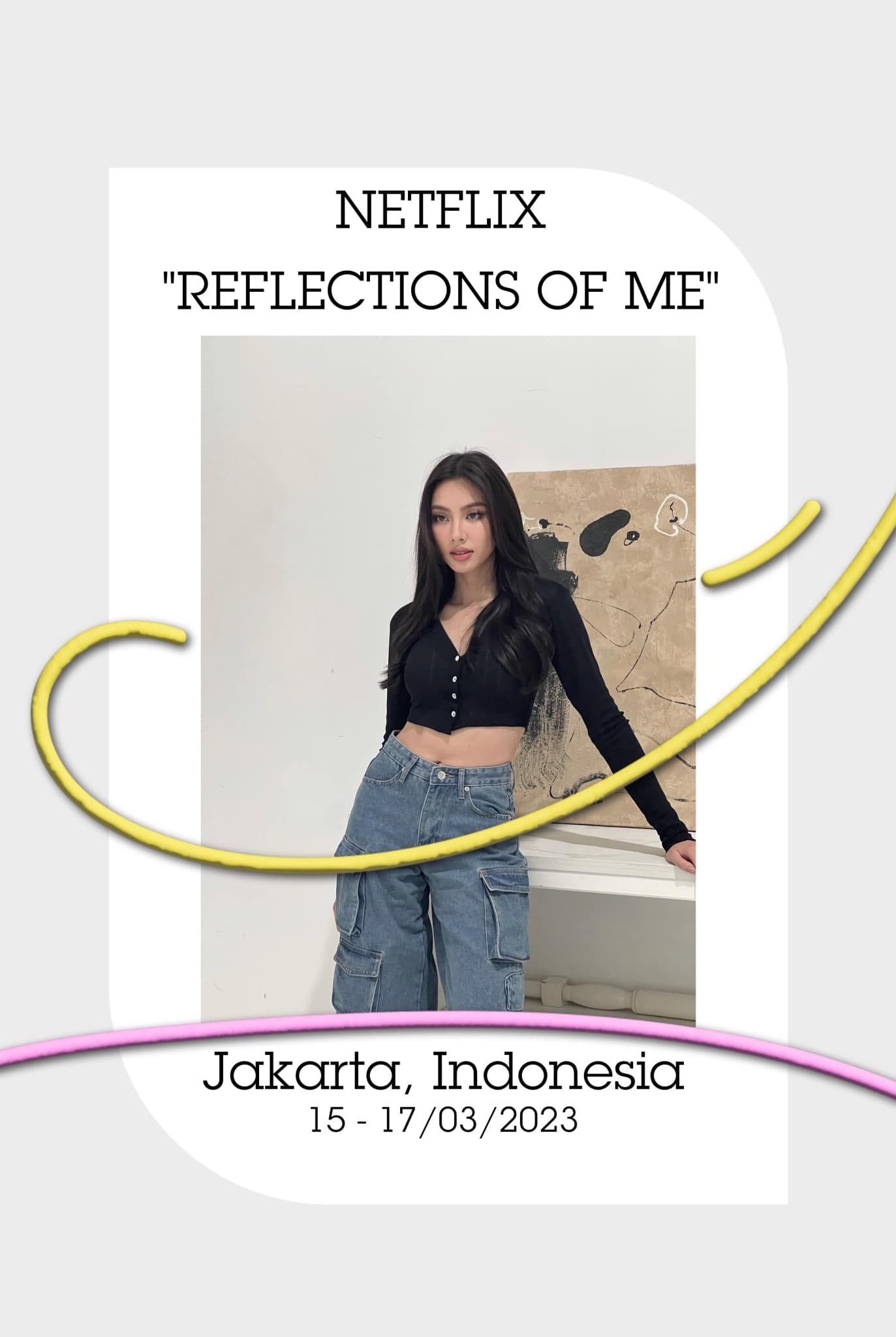 Thùy Tiên là người nổi tiếng duy nhất của Việt Nam xuất hiện tại sự kiện của Netflix