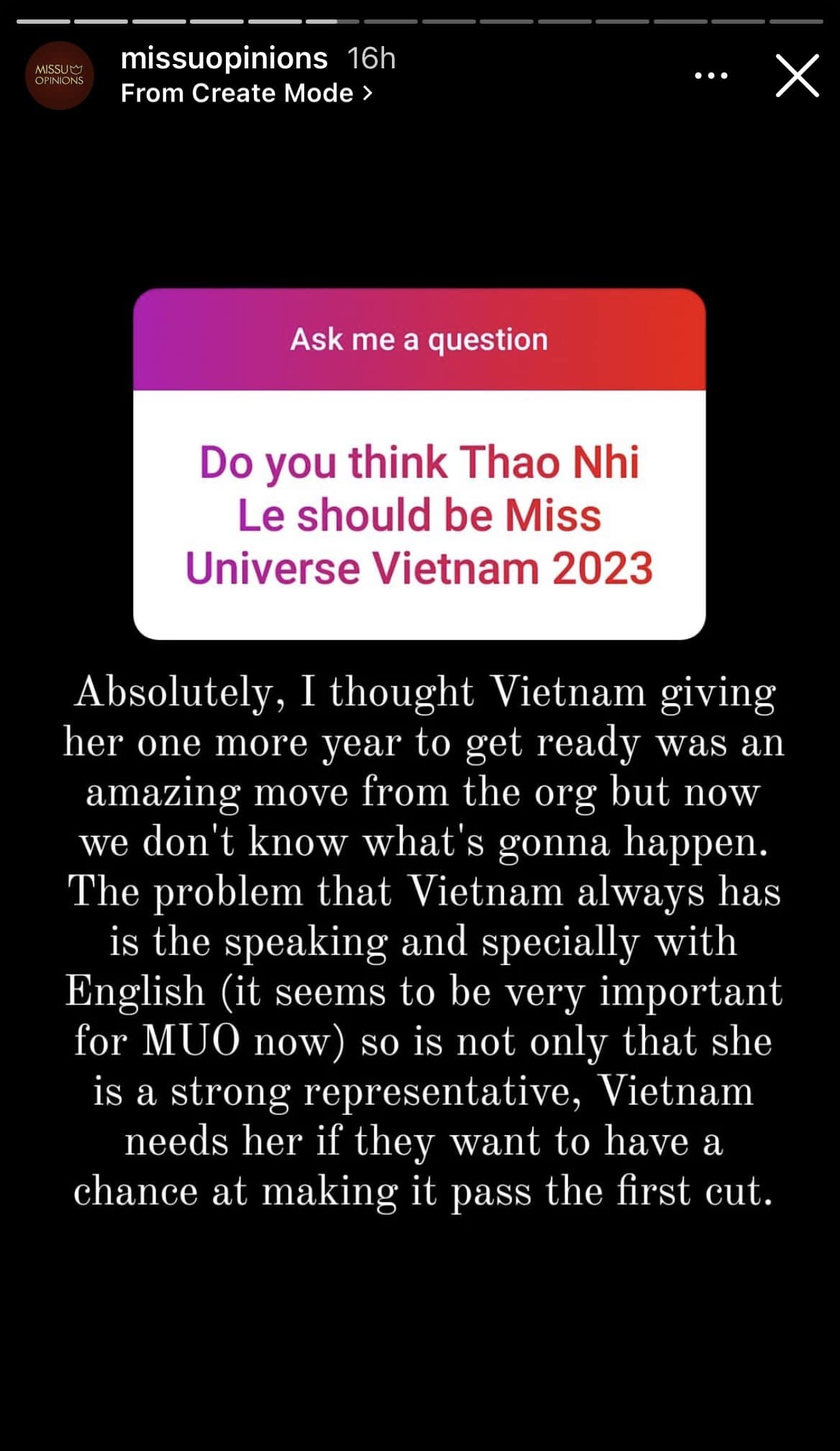 Chuyên trang sắc đẹp nói gì về suất thi Miss Universe 2023 của Thảo Nhi Lê? 4 Chuyên trang sắc đẹp nói gì về suất thi Miss Universe 2023 của Thảo Nhi Lê? 4