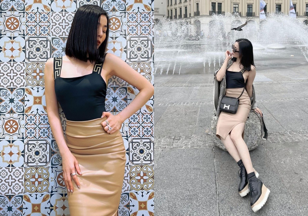 Lệ Quyên hô biến áo tắm thành trang phục dạo phố, sắc vóc kinh diễm hút ánh nhìn 6 Lệ Quyên hô biến áo tắm thành trang phục dạo phố, sắc vóc kinh diễm hút ánh nhìn 6