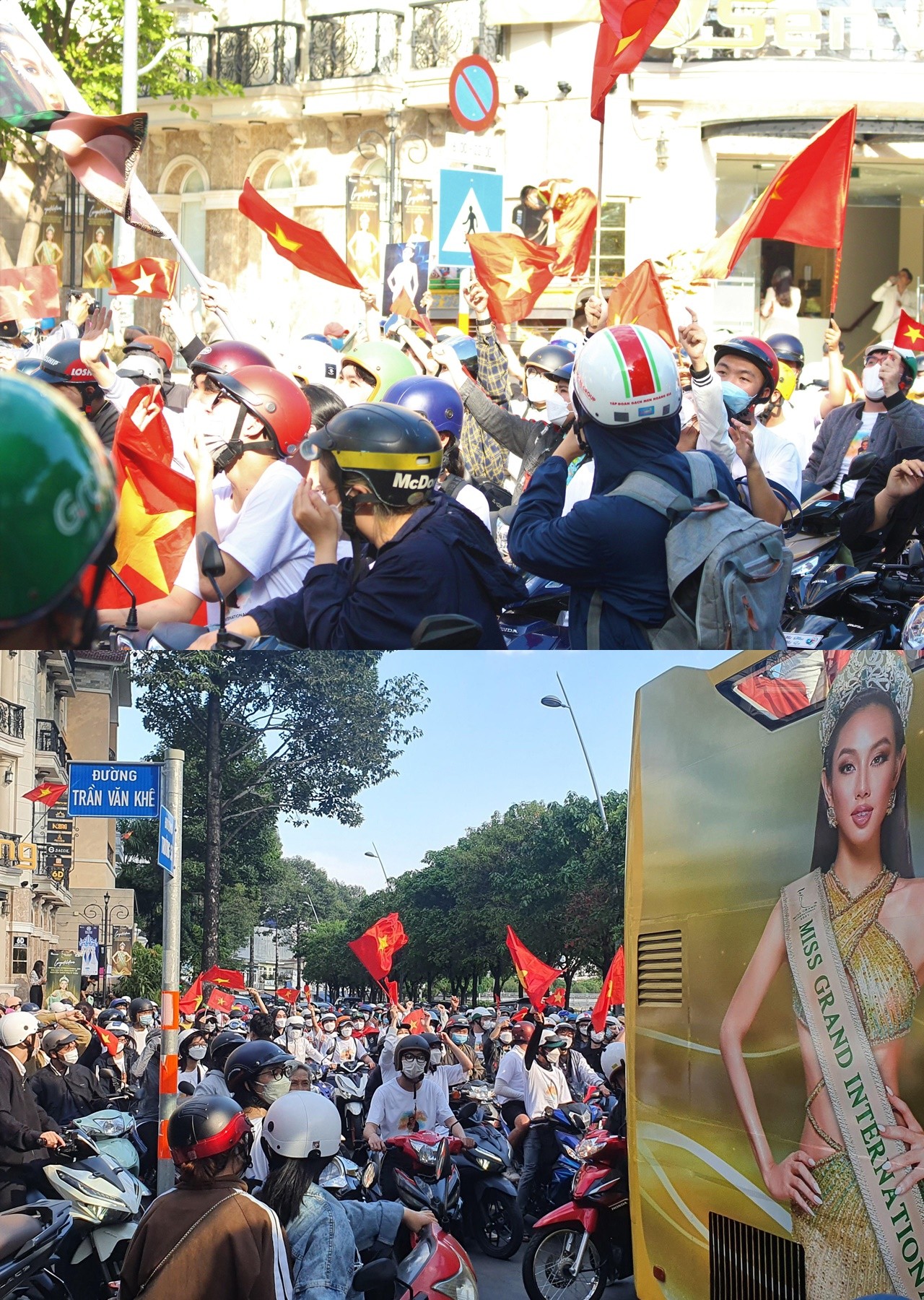 Chiến dịch chào đón cô diễn ra lớn chưa từng có trong lịch sử sắc đẹp Việt