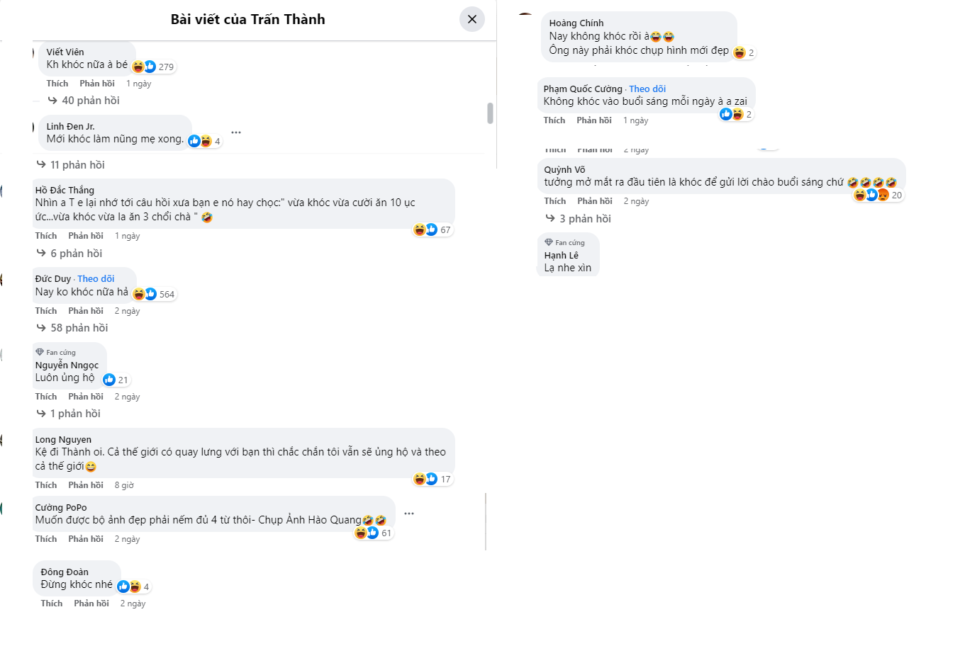 Trấn Thành tung loạt ảnh điển trai, netizen tràn vào mỉa mai: 'Không khóc nữa à' 4 Trấn Thành tung loạt ảnh điển trai, netizen tràn vào mỉa mai: 'Không khóc nữa à' 4