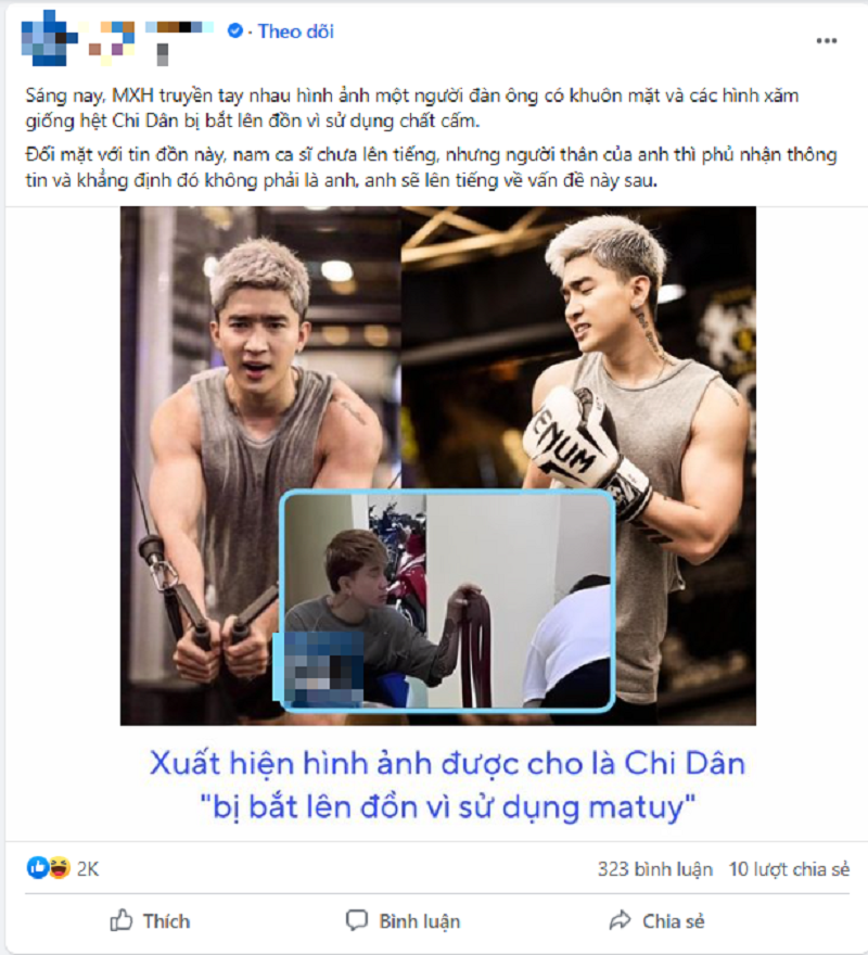 Tin đồn Chi Dân bị bắt hiện đang được bàn tán xôn xao trên các nền tảng mạng xã hội Tin đồn Chi Dân bị bắt hiện đang được bàn tán xôn xao trên các nền tảng mạng xã hội