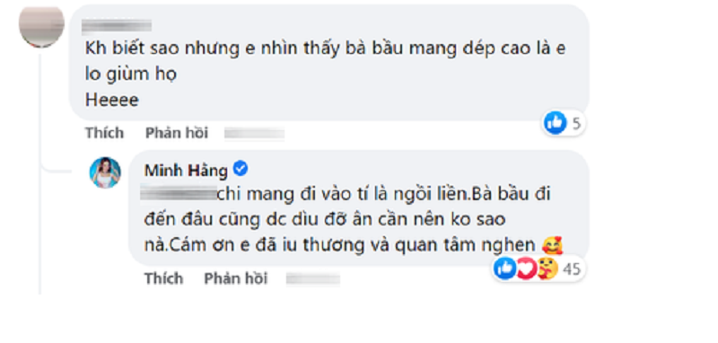 Minh Hằng tích cực chạy show dù đang bầu bí, dân tình tức tốc dặn dò 1 điều 5 Minh Hằng tích cực chạy show dù đang bầu bí, dân tình tức tốc dặn dò 1 điều 5