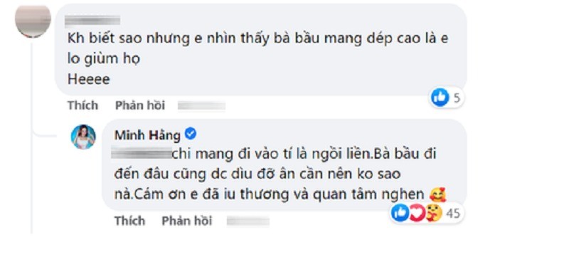 Mẹ bầu Minh Hằng xuống phố, lộ rõ 1 thay đổi sau nhiều lần được nhắc nhở 5 Mẹ bầu Minh Hằng xuống phố, lộ rõ 1 thay đổi sau nhiều lần được nhắc nhở 5