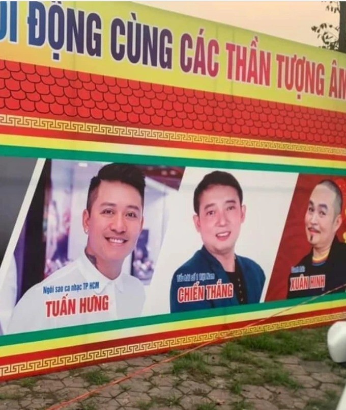Tuấn Hưng xuất hiện trên poster dù chưa đồng ý tham gia Tuấn Hưng xuất hiện trên poster dù chưa đồng ý tham gia