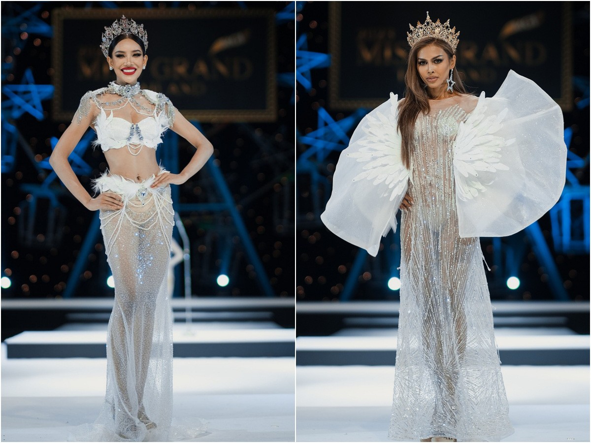 Diện đồ xẻ tít tắp, thí sinh Miss Grand Thailand 2023 gặp sự cố 'đỏ mặt' trên sân khấu 5 Diện đồ xẻ tít tắp, thí sinh Miss Grand Thailand 2023 gặp sự cố 'đỏ mặt' trên sân khấu 5