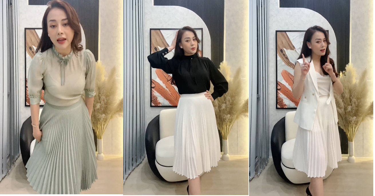 Qua ống kính CAM thường nhan sắc của Phương Oanh không có sự thay đổi