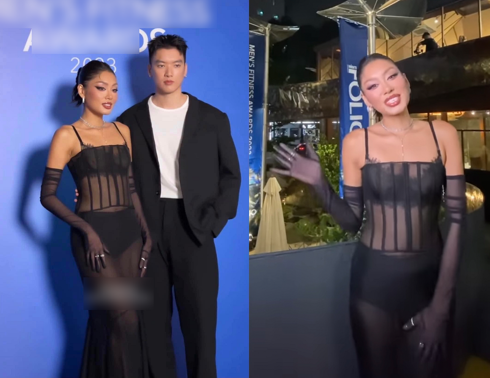 Thảo Nhi Lê chăm khoe dáng đỉnh với đồ xuyên thấu, fan tiếc hùi hụi:'Không được thi Miss Universe 2023 quá phí' - Ảnh 1