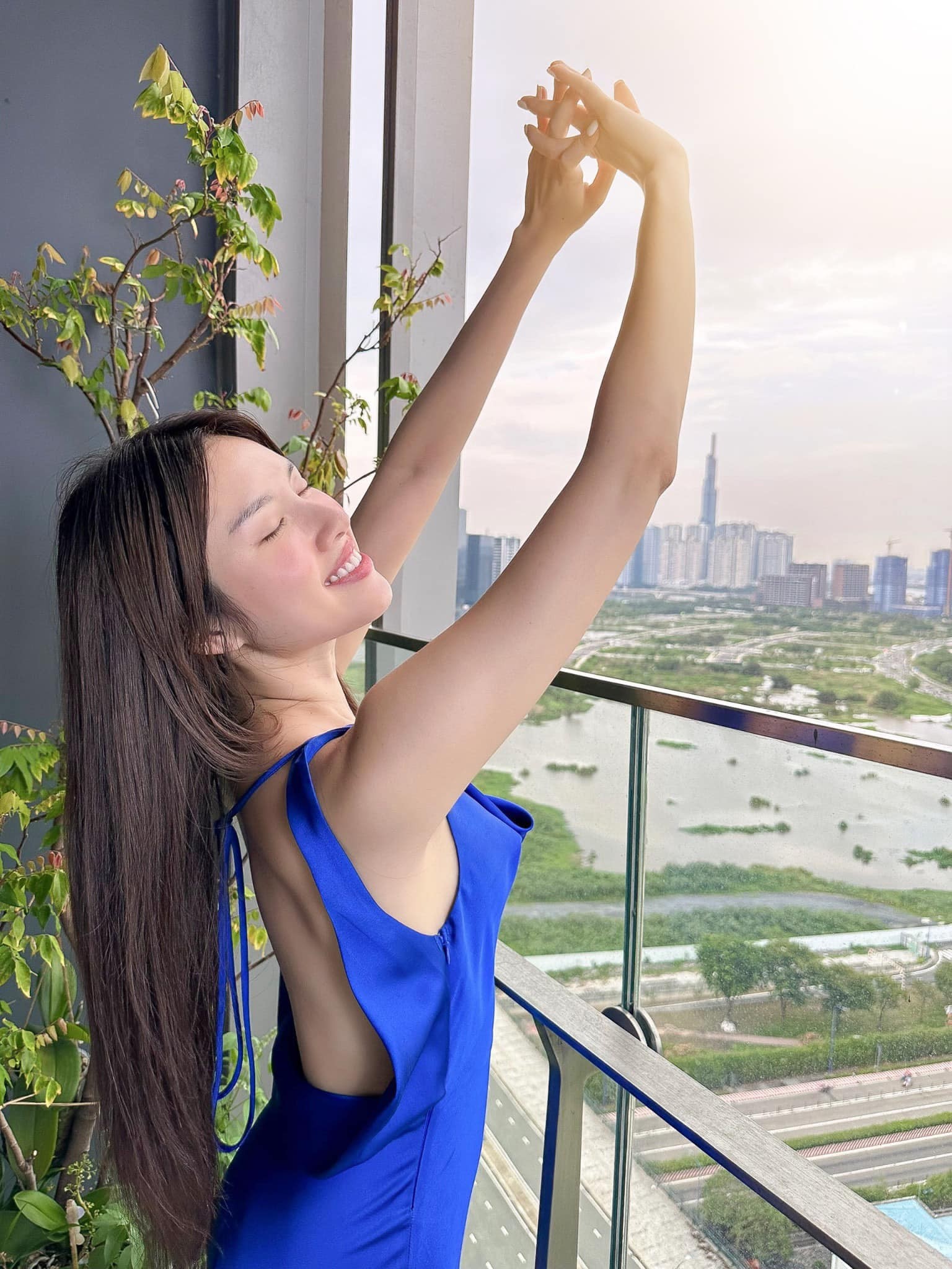 Cô nàng chăm khoe thành quả tập tành Cô nàng chăm khoe thành quả tập tành