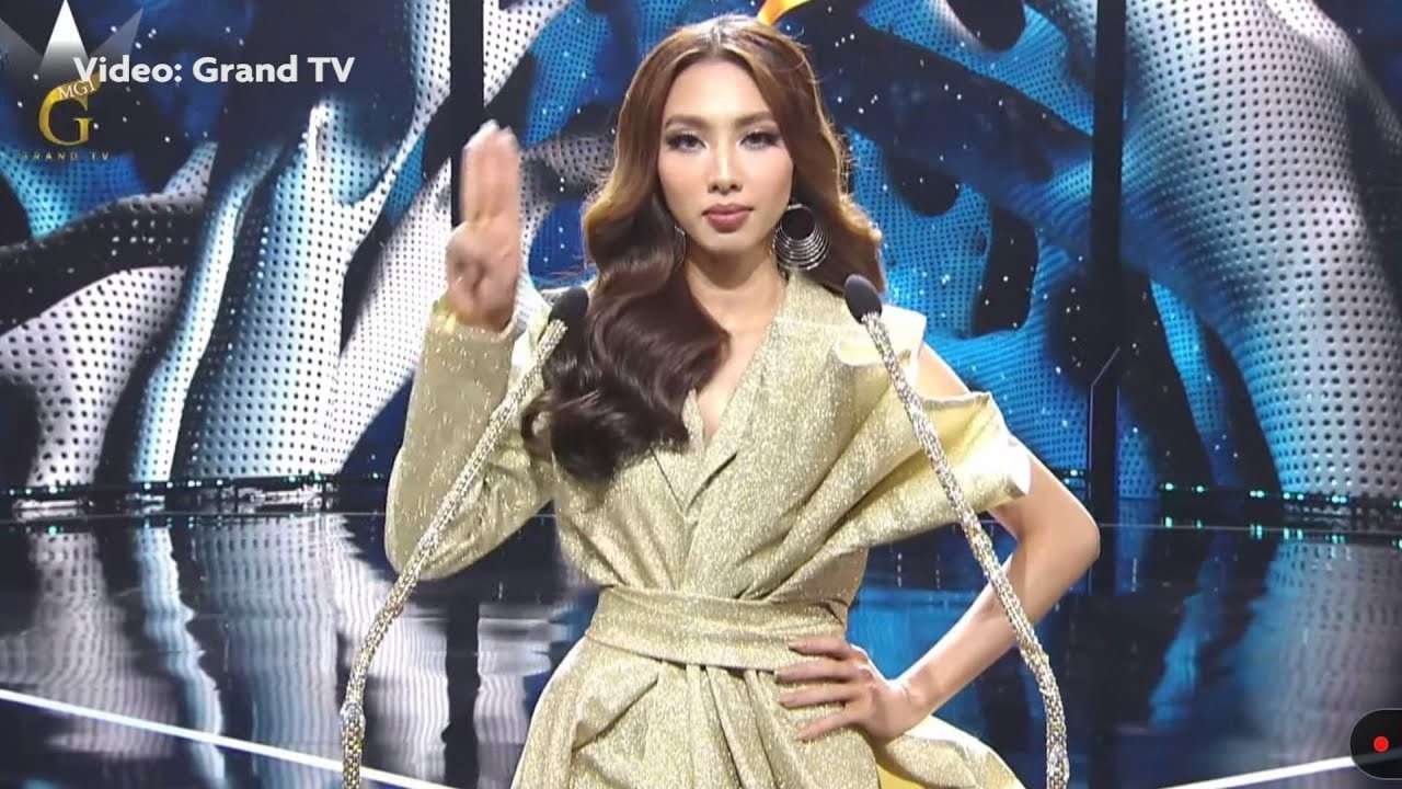 Thùy Tiên từng khiến dân mạng dậy sóng vì nói tiếng Thái vô cùng trôi chảy lúc cuối trong phần thi hùng biện trong đêm chung kết Miss Grand International 2021