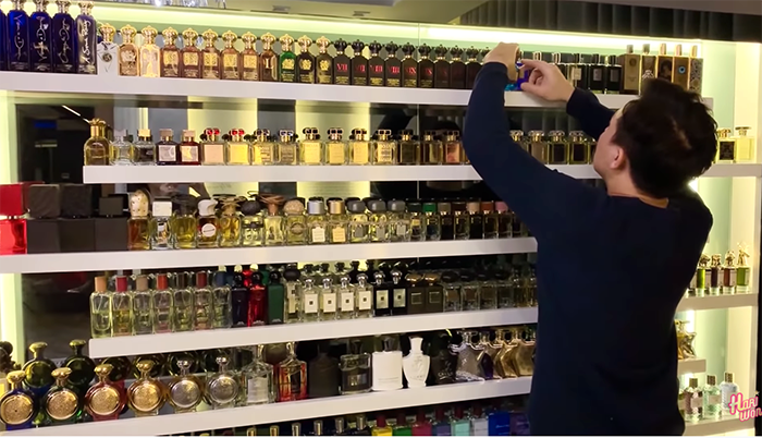 Phòng chứa đồ của Trấn Thành chẳng khác gì một trung tâm thương mại thu nhỏ.