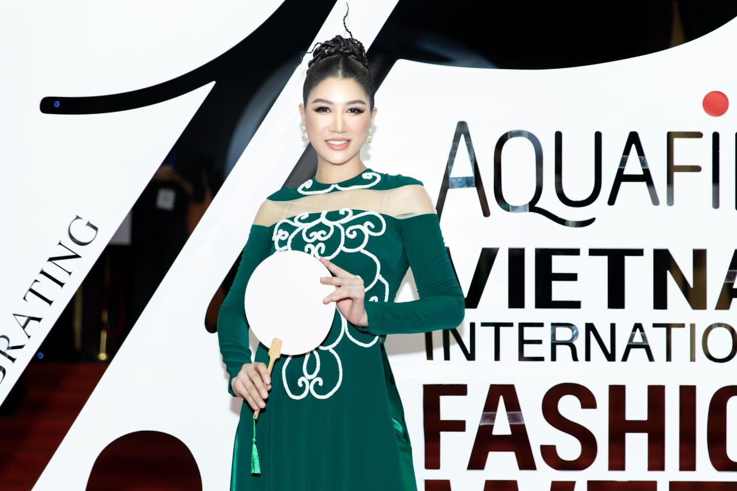 Trang Trần khi tham gia một sự kiện thời trang mới đây Trang Trần khi tham gia một sự kiện thời trang mới đây