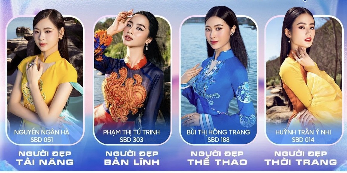 4 thí sinh nhận giải phụ tại Miss World Vietnam 2023