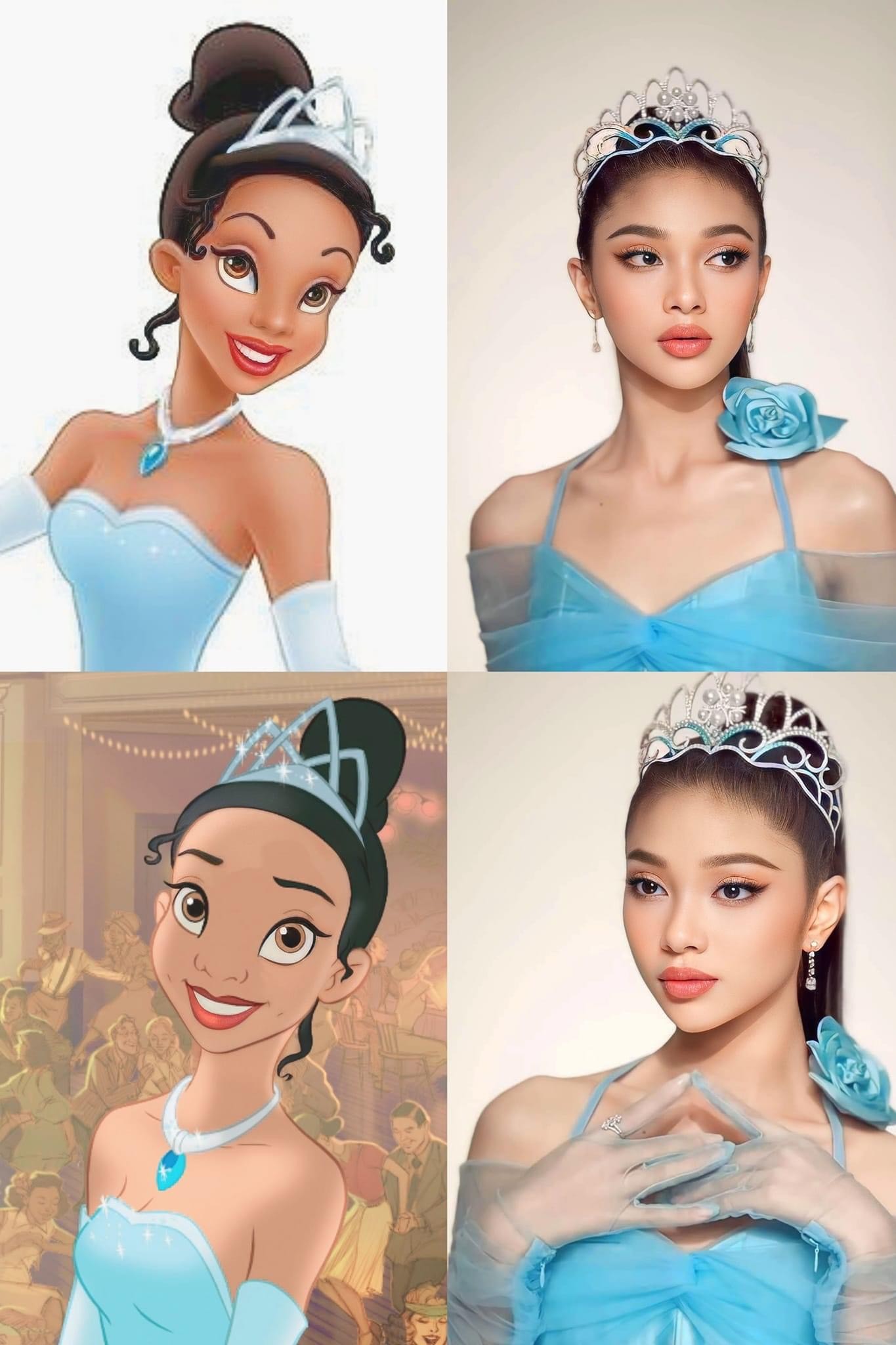Gương mặt lai Tây khiến netizen liên tưởng đến hình tượng công chúa Tiana trong The Princess and the Frog Gương mặt lai Tây khiến netizen liên tưởng đến hình tượng công chúa Tiana trong The Princess and the Frog