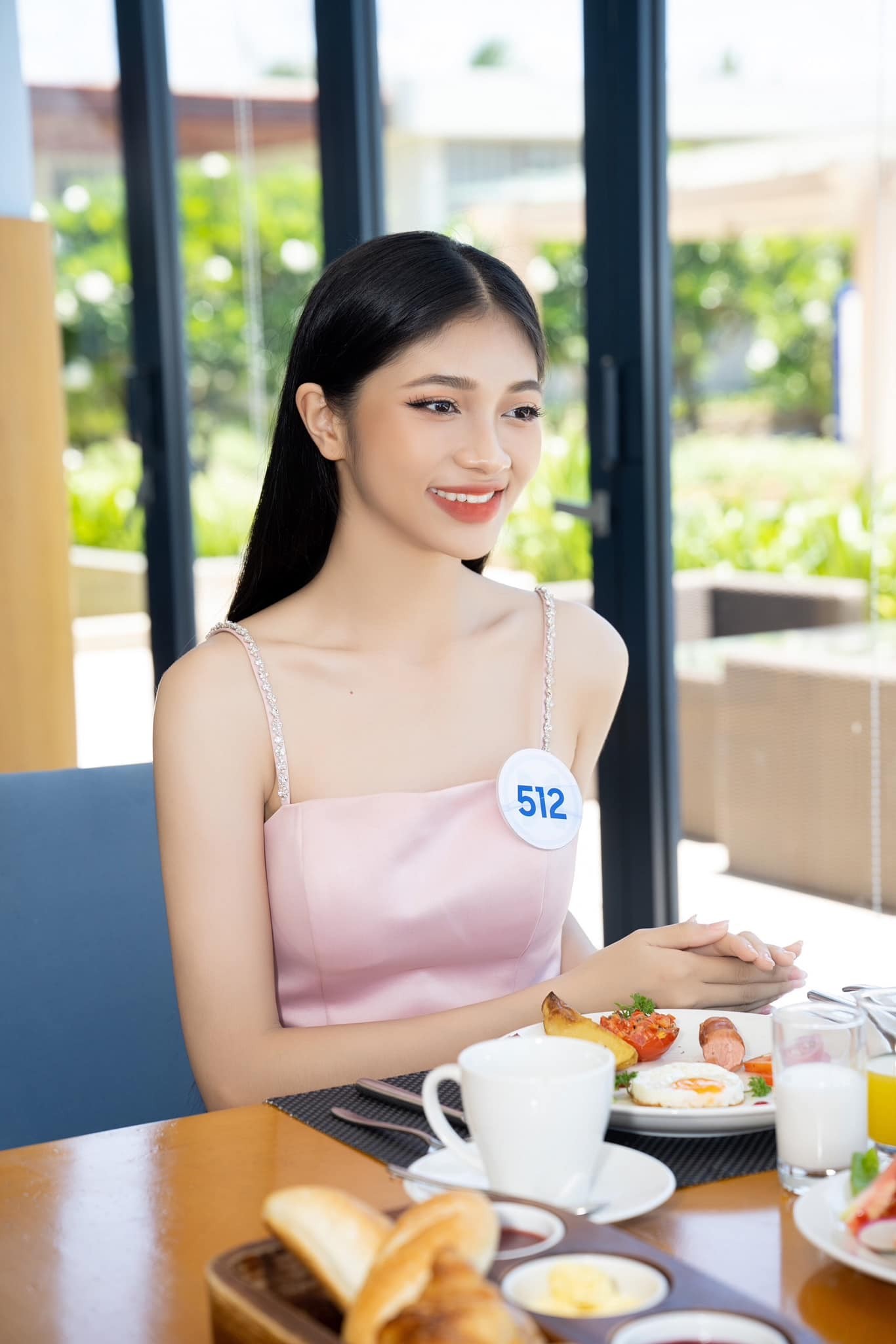 Suốt thời gian tham gia Miss World Vietnam 2023, Minh Kiên duy trì tốt phong độ