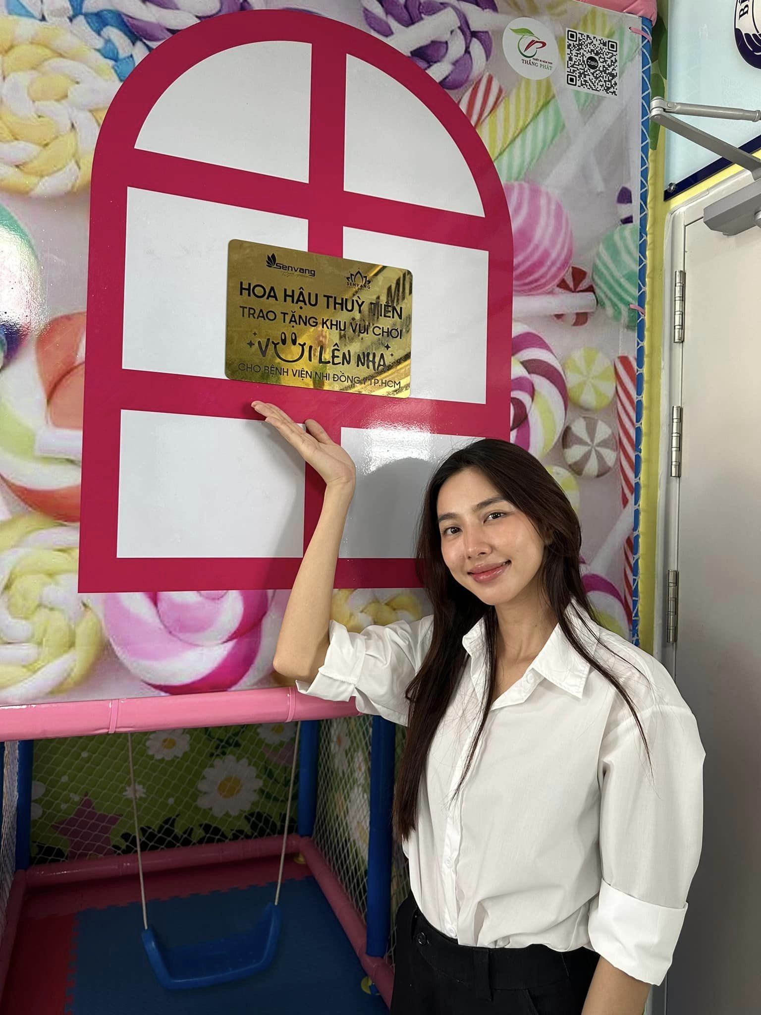 Thùy Tiên chia sẻ về dự án thiện nguyện mới mang tên 'Vui Lên Nha' tại Bệnh viện Nhi đồng 1 Thùy Tiên chia sẻ về dự án thiện nguyện mới mang tên 'Vui Lên Nha' tại Bệnh viện Nhi đồng 1