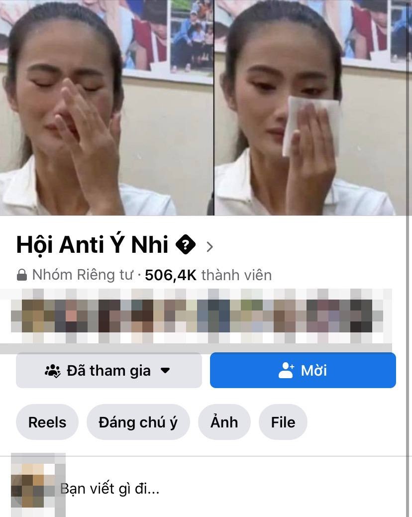 Nhóm anti-fan Ý Nhi có nhiều thành viên nhất hoạt động trở lại, chính thức cán mốc nửa triệu thành viên, con số khiến ai nấy ngỡ ngàng vì chưa từng có trong lịch sử sắc đẹp Việt