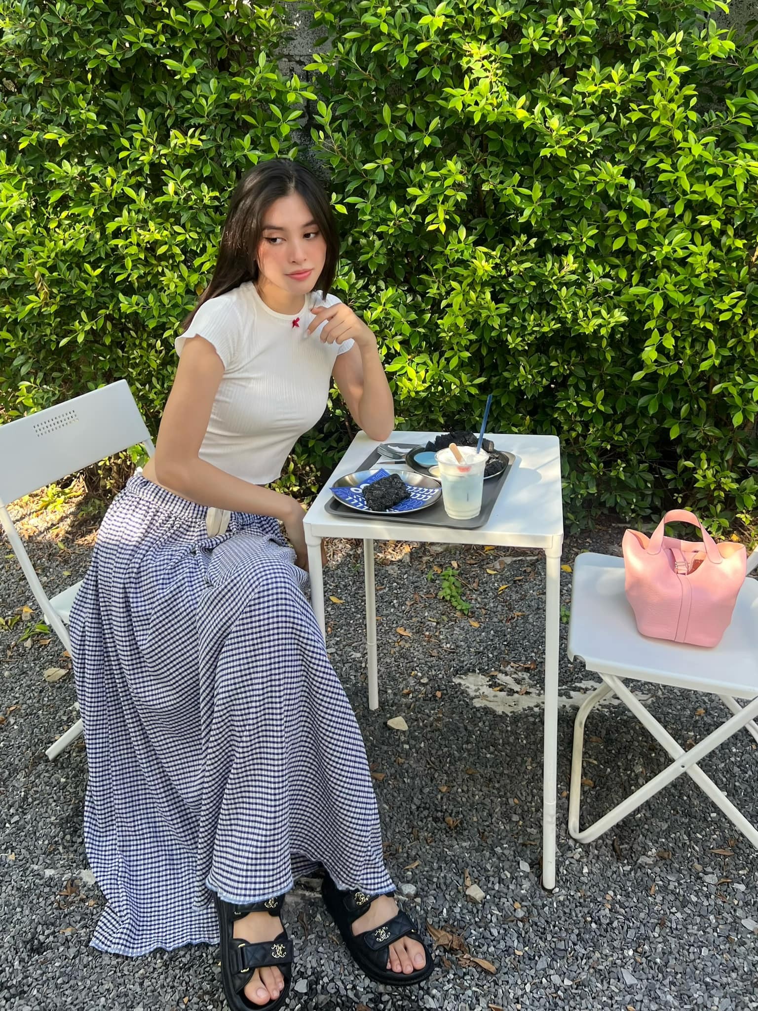 Tiểu Vy tỏ ra không mấy bận tâm về đồn thổi