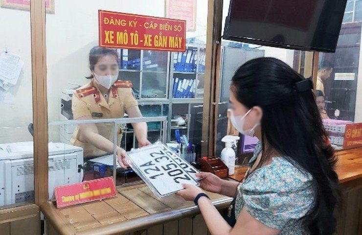 Cấp lại biển số định danh, xe máy phải cùng dung tích xi lanh? - Ảnh 1 Cấp lại biển số định danh, xe máy phải cùng dung tích xi lanh? - Ảnh 1