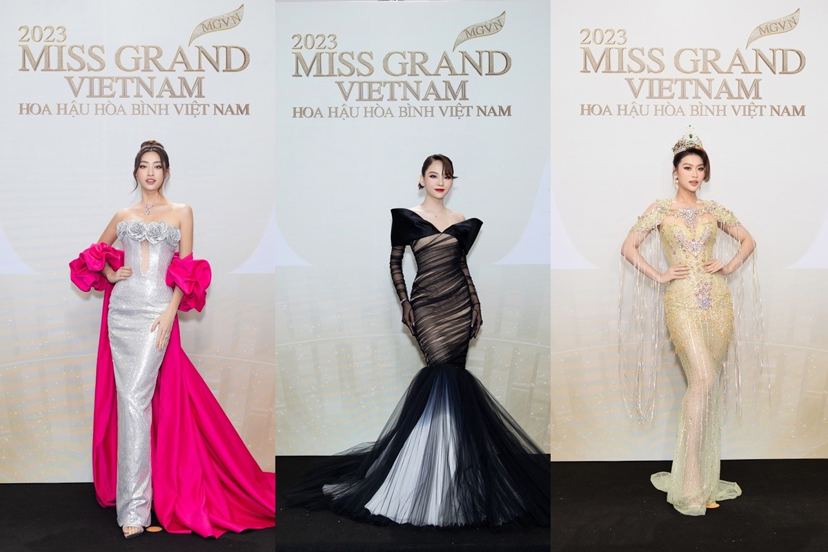 Dàn mỹ nhân gây sốt khi xuất hiện tại thảm đỏ chung khảo toàn quốc Miss Grand Vietnam 2023. Ảnh: Miss Grand Vietnam Dàn mỹ nhân gây sốt khi xuất hiện tại thảm đỏ chung khảo toàn quốc Miss Grand Vietnam 2023. Ảnh: Miss Grand Vietnam