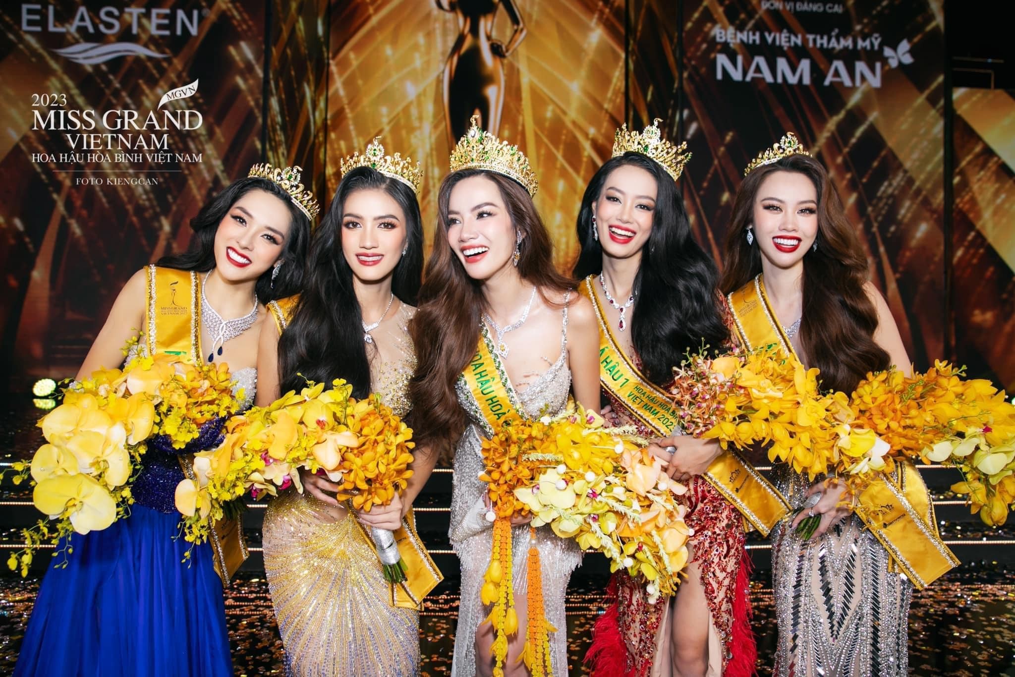 Khoảnh khắc sau đăng quang của Top 5 Miss Grand Vietnam 2023 Khoảnh khắc sau đăng quang của Top 5 Miss Grand Vietnam 2023