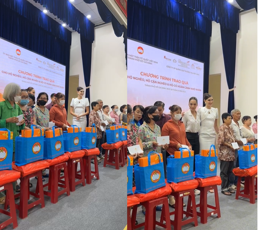 Việc tham gia các thiện nguyện ngay sau đêm chung kết giúp các nàng hậu 'ẵm điểm 10'